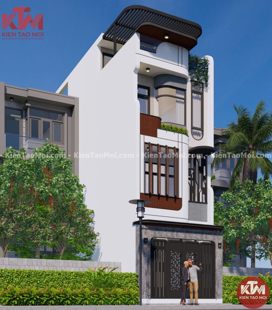 Mẫu thiết kế nhà phố 1 trệt 2 lầu 1 tum - Dành cho Đôi vợ chồng Trẻ đường Thành mỹ Mẫu thiết kế nhà phố 1 trệt 2 lầu 1 tum - Dành cho Đôi vợ chồng Trẻ đường Thành mỹ
